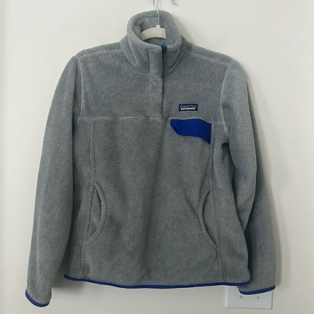 Patagonia Women’s Re-tool Snap T Fleece Pullover Jacket M